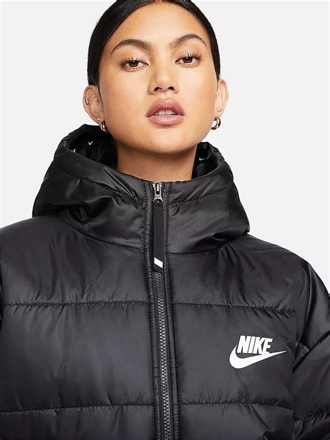 nike felljacke old frauen schwarz|nike therma fit jacke damen.